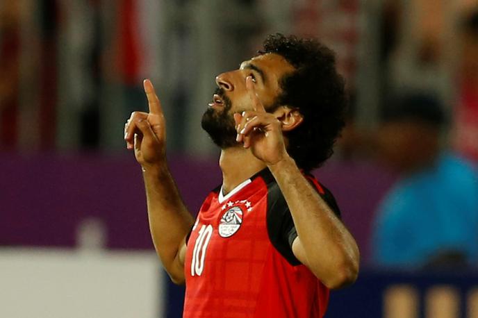 Mohamed Salah | Mohamed Salah bo z Egiptom uvrstitev na SP lovil nekoliko kasneje, kot je bilo sprva načrtovano. | Foto Reuters