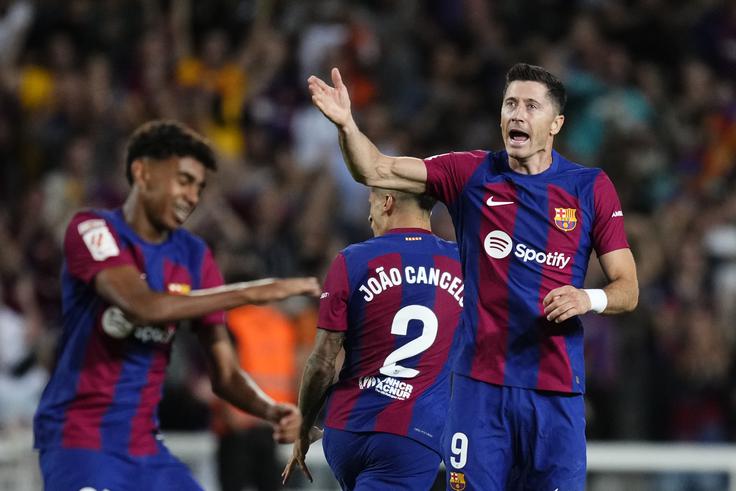 Barcelona je zmagala po velikem preobratu. | Foto: Reuters