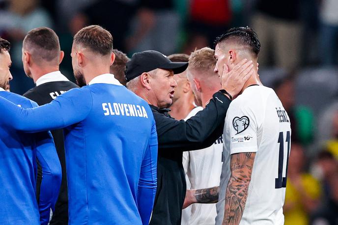 Slovenija Švedska | Selektor Matjaž Kek je po tekmi s Švedsko izpostavil zlasti karakter varovancev, ki se nočejo predati. To so tudi dokazali, saj so dvakrat izenačili proti močnim Švedom. | Foto Aleš Fevžer