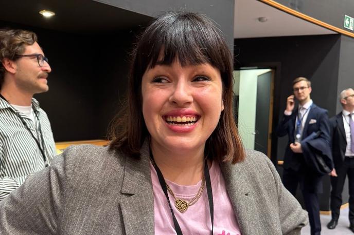 Nika Kovač | "Danes praznujemo, jutri pa fajtamo dalje," je zapisala Nika Kovač. | Foto Facebook/Inštitut 8. marec