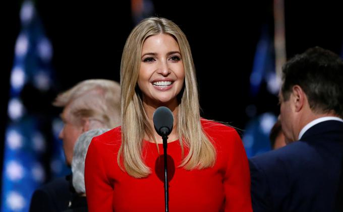 Ivanka je podpredsednica oddelka za razvoj in nakupe v družinskem podjetju The Trump Organization, poleg tega ima svojo modno znamko oblačil, nakita, parfumov, sončnih očal ...  | Foto: Reuters