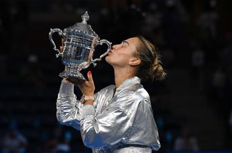 Sabalenka po triumfu v New Yorku povečala prednost