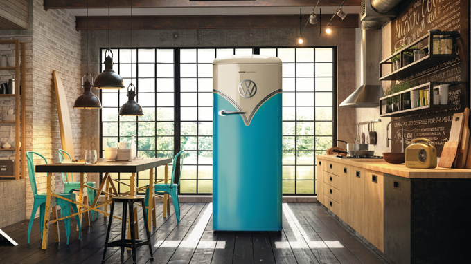 Kdo si ne bi želel tako prikupnega hladilnika? | Foto: 