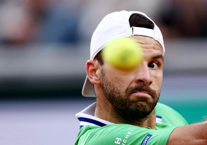 Roland Garros Grigor Dimitrov | Foto: Reuters