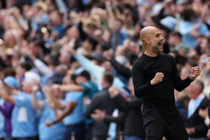 Josep Guardiola je presrečen, da lahko v konici napada računa na tako dobrega napadalca. | Foto: Reuters