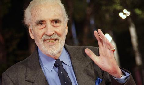 Umrl je legendarni igralec Christopher Lee