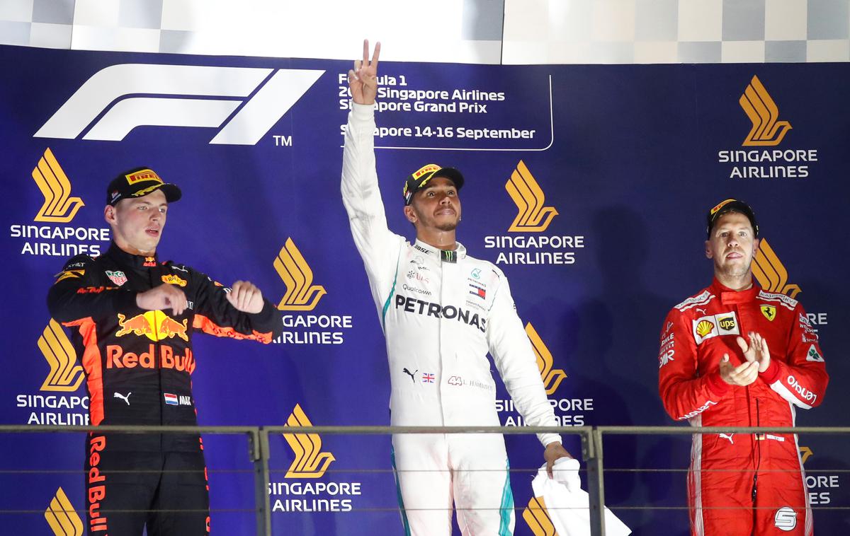 Lewis Hamilton | Lewis Hamilston je po novi zmagi še ušel tekmecem. | Foto Reuters