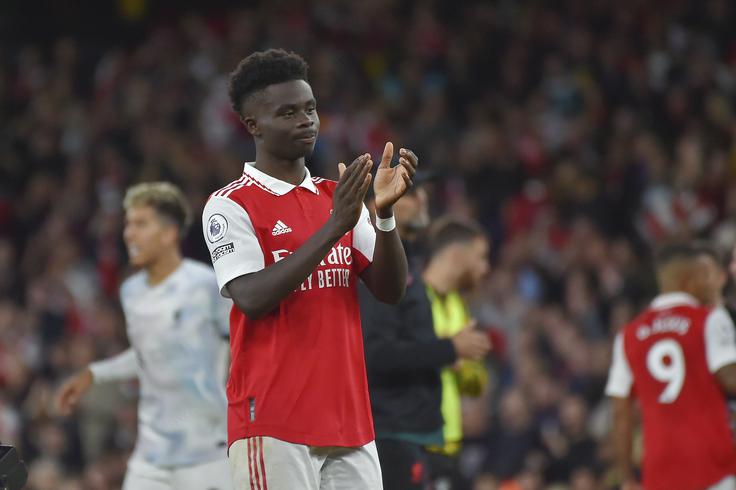 Bukayo Saka je kot najboljši strelec Arsenala v sezoni dosegel le 12 zadetkov. | Foto: Guliverimage