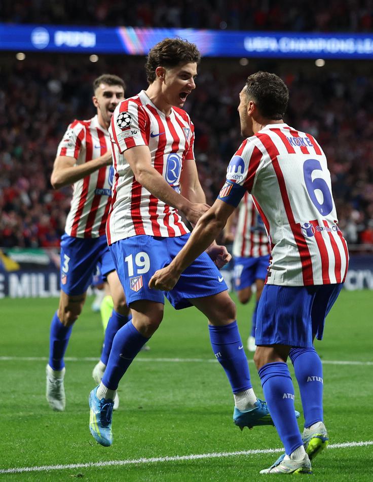 Julian Alvarez je z bele pike zadel za izenačenje na 1:1. | Foto: Reuters