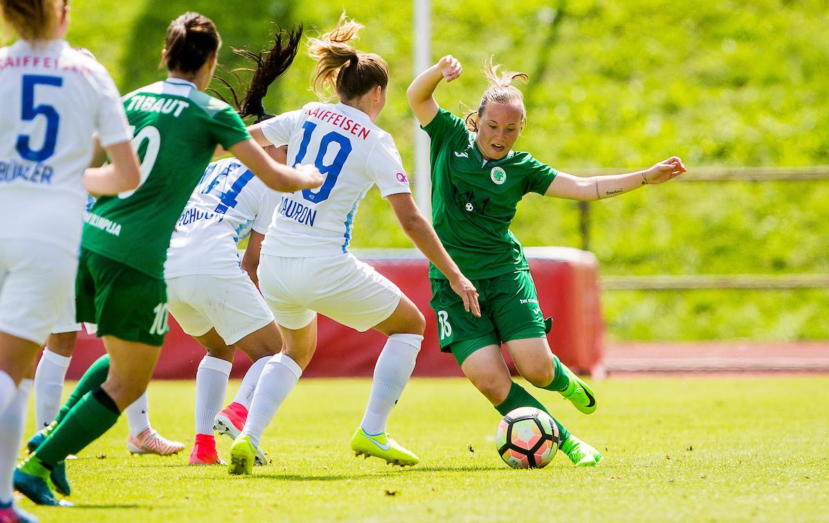 Olimpija Zurich liga prvakinj | Foto Žiga Zupan/Sportida