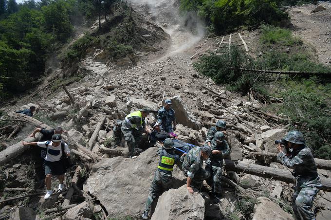 Potres Kitajska | Foto: Reuters