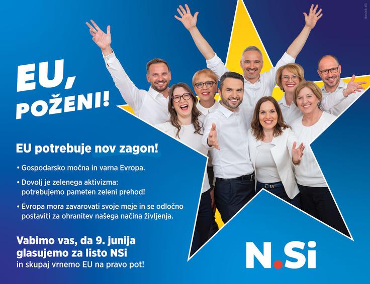 Nsi, volitve v evropski parlament 2024 | Foto: arhiv naročnika