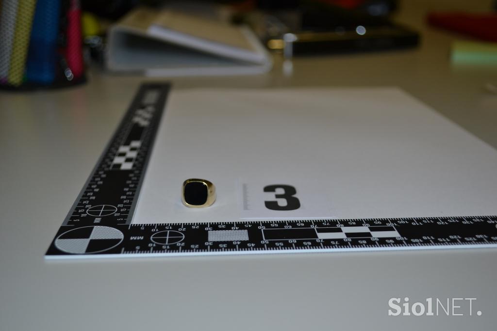 Zasežen nakit, Celje