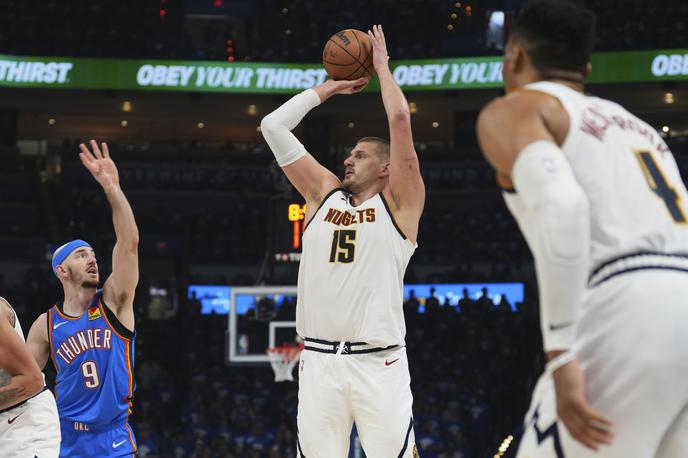 Denver Nuggets Nikola Jokić | Nikola Jokić je v prvem polčasu dosegel 17 točk. | Foto Guliverimage