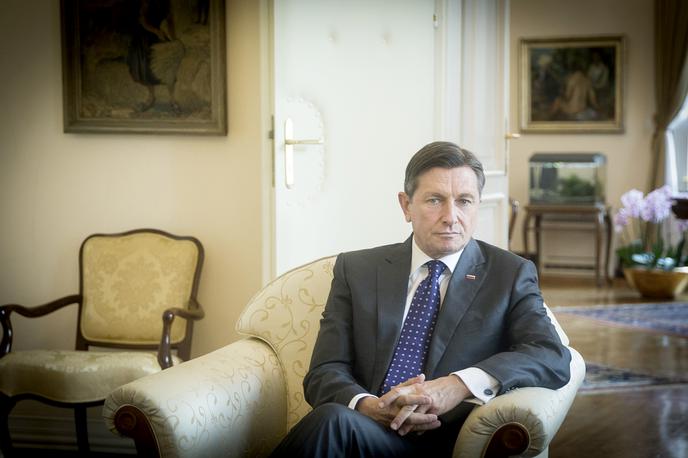 Srečanje premierja Cerarja s predsednikom Pahorjem. | Foto Ana Kovač