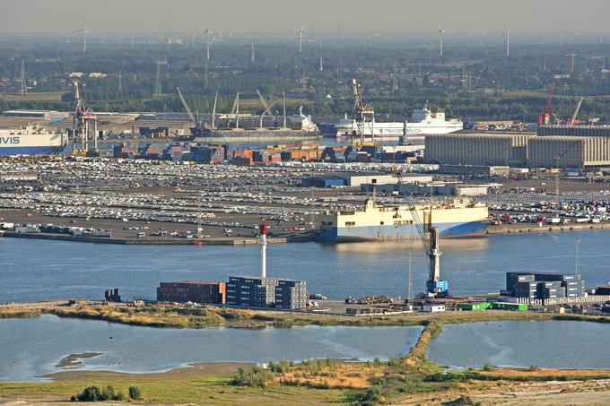 Pristanišče v Antwerpnu je drugo največje pristanišče v Evropi. | Foto: Guliverimage