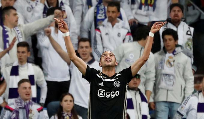 Pred prihodom v London je Maročan, sicer rojen na Nizozemskem, izstopal v dresu Ajaxa. | Foto: Reuters
