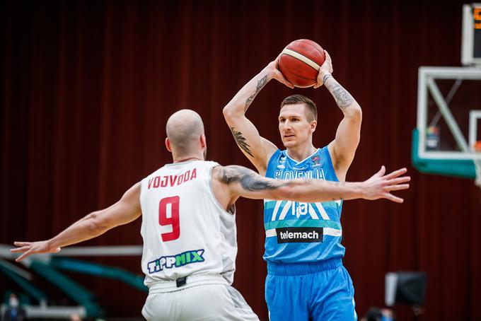 slovenska košarkarska reprezentanca, Slovenija : Madžarska, Gregor Hrovat | Foto: FIBA