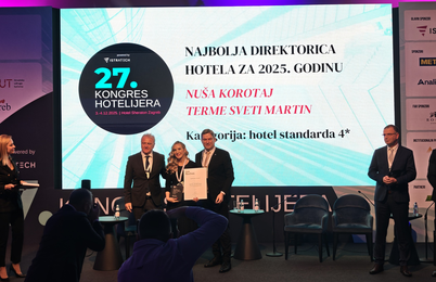 Slovenka prejela nagrado za najboljšo hotelsko direktorico na Hrvaškem