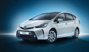 Toyota prius +: prenova družinskega hibrida