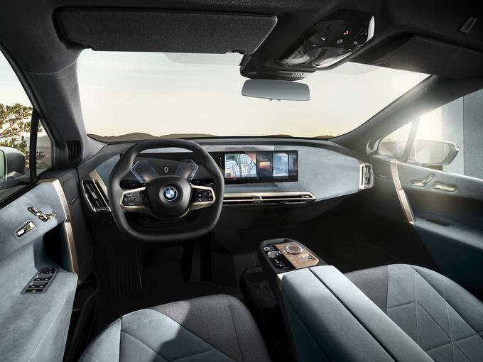 Futuristična potniška kabina, topli in naravni materiali ter podpora delno avtomatizirani vožnji. | Foto: BMW