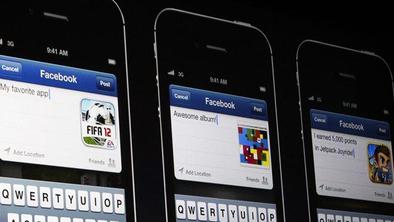 Hitra rast mobilnih uporabnikov Facebooka