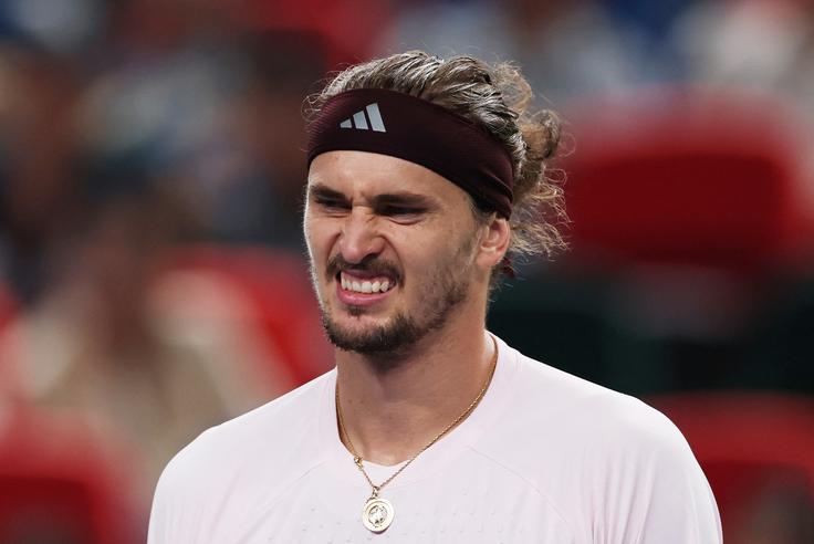 Alexander Zverev ne bo osvojil turnirja v Šanghaju. | Foto: Reuters