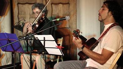 Vlado Batista Jazz duo omrežil Gornji trg