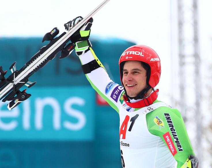 Postal je 97. smučar, ki se lahko pohvali z zmago na veleslalomu za svetovni pokal. | Foto: Reuters