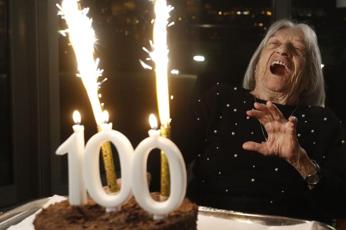 Agnes Keleti | Nekdanja telovadka Agnes Keleti je v soboto praznovala 100. rojstni dan. | Foto Guliverimage/Getty Images