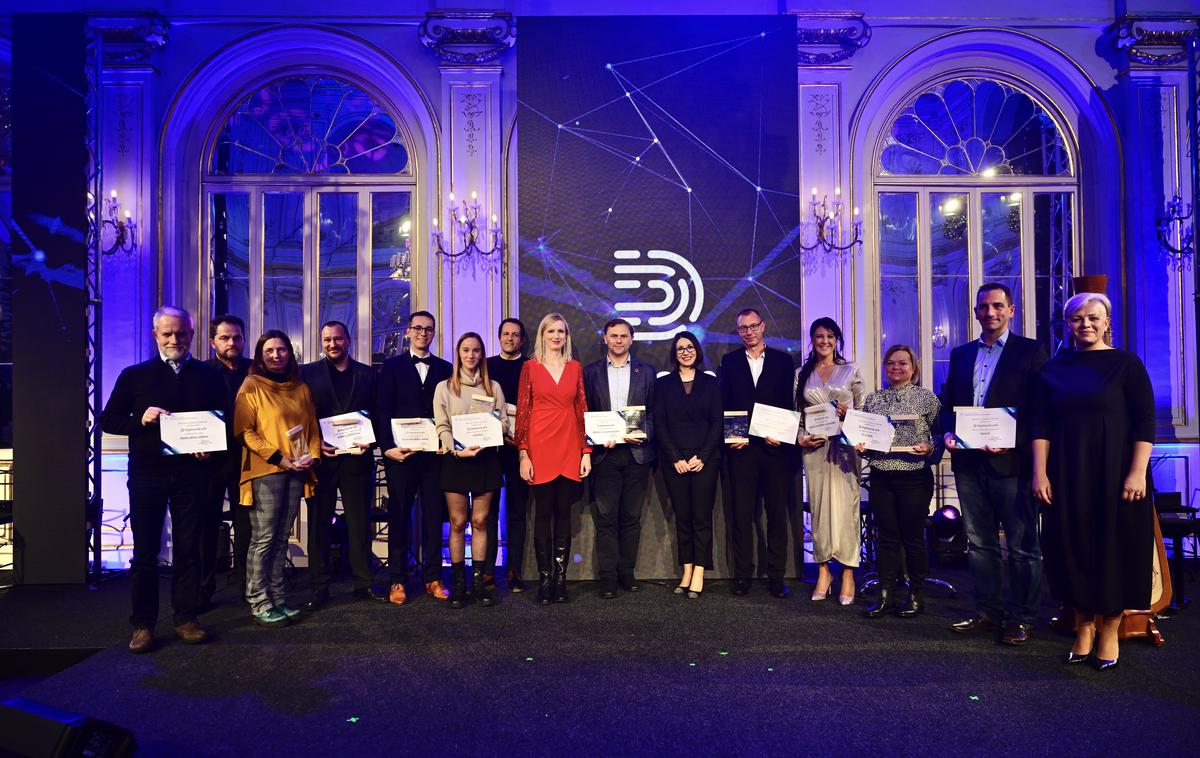 DigiVzorniki2023 | Prejemniki nagrade DigiVzornik za izjemne prispevke pri digitalni preobrazbi družbe in gospodarstva v Sloveniji | Foto Marko Pigac