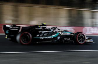 Nobenega dvoma o prvih treh vrstah, nov poraz Verstappna