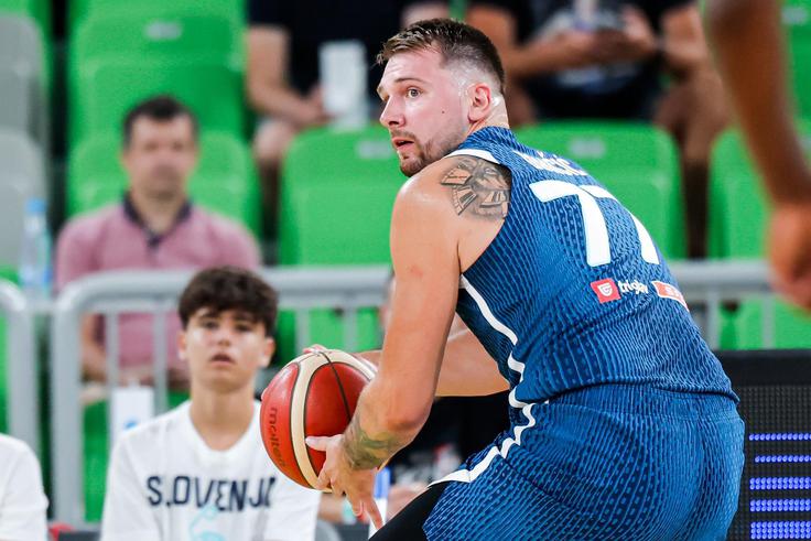 Luka Dončić slovenska košarkarska reprezentanca | Foto: Aleš Fevžer