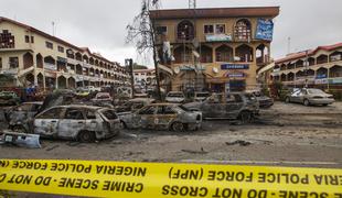 V eksploziji v bordelu v Nigeriji deset mrtvih
