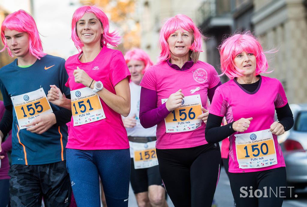 21. Ljubljanski maraton, Fun tek