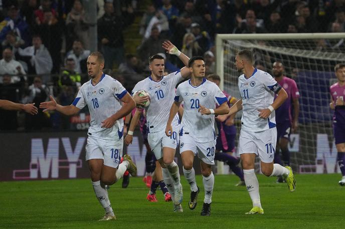 Edin Džeko BiH | Edin Džeko je v 66. minuti popeljal Bosno in Hercegovino do vodstva z 1:0 proti San Marinu. | Foto Guliverimage