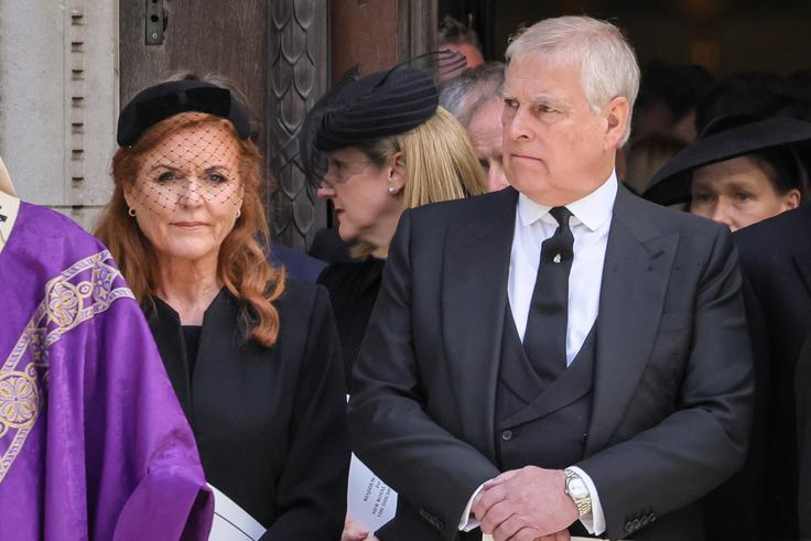 Zadnjič se je na uradnem dogodku pojavila 16. septembra lani, ko se je z nekdanjim možem udeležila pogreba vojvodinje Kentske. | Foto: Guliverimage