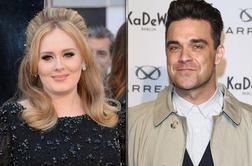 Adele in Robbie Williams kmalu v duetu?