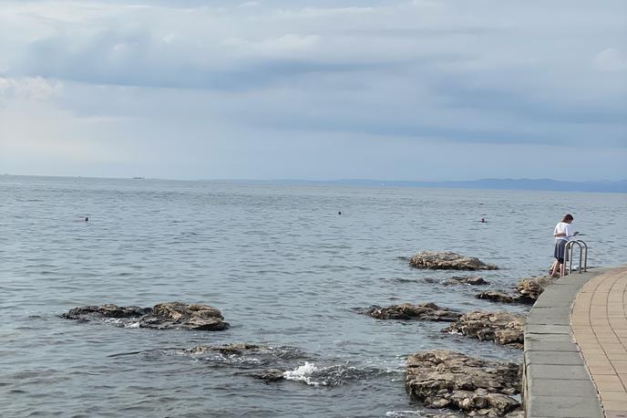 kazen morje Izola redarstvo pes | Kaj je bilo krivo za utopitev ženske, ni znano.  | Foto osebni arhiv