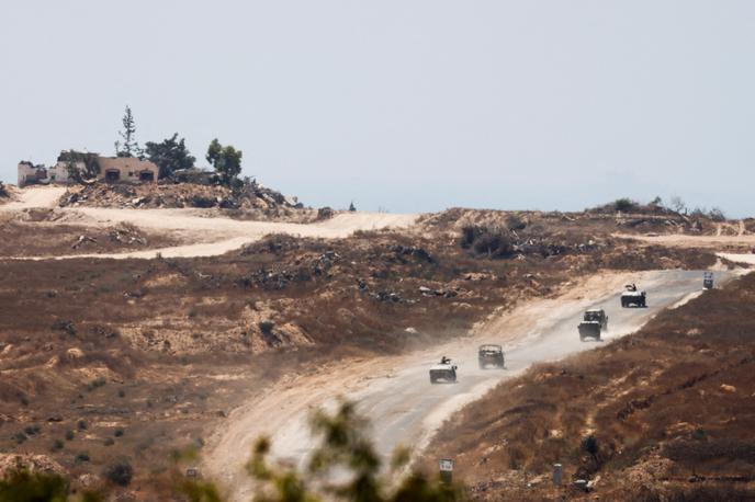 Izraelska vojska | Vojna med Izraelom in Hamasom je izbruhnila 7. oktobra lani. | Foto Reuters