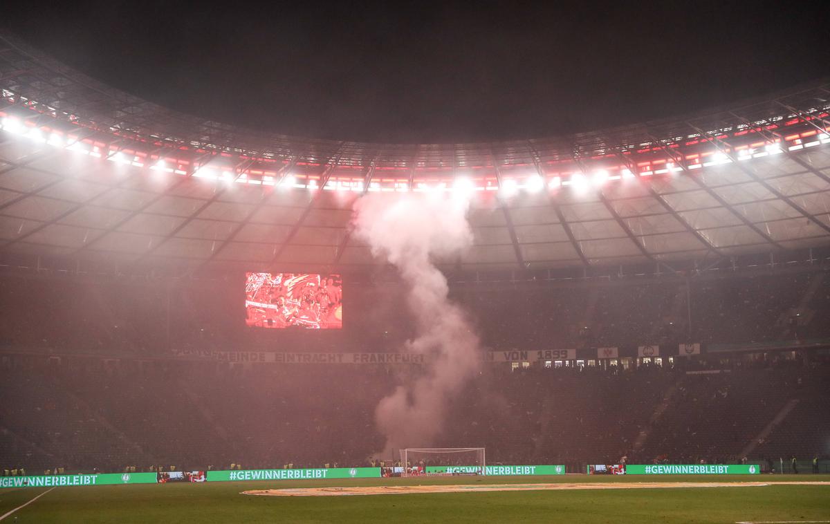 Eintracht Leipzig, navijači | Eintracht bo plačal 414.000 evrov kazni za nerede navijačev. | Foto Guliverimage