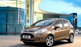 Ford B-max prihaja z drsnimi stranskimi vrati