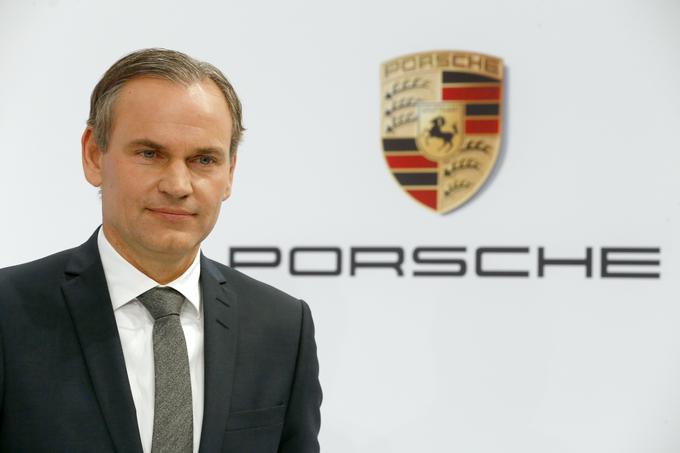 Prvi mož Porscheja Oliver Blume stavi na velik uspeh nove najhitrejše poslovne limuzine – panamere. | Foto: Reuters