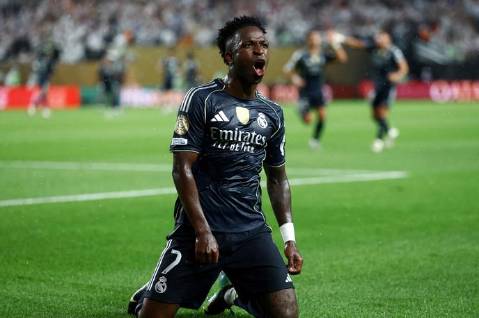 Vinicius junior | Vinicius Junior je bil prvo ime tekme med Realom in Salzburgom v zadnjem krogu skupinskega dela svetovnega klubskega prvenstva v nogometu. | Foto Reuters