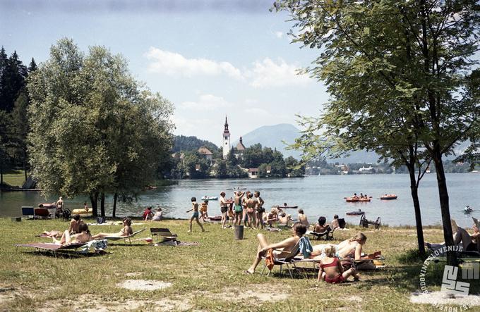 Kamp Bled, julij 1971.  | Foto: Foto: Rudi Paškulin, hrani: MNZS