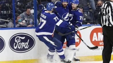 Tampa Bay in Vegas korak pred drugim krogom končnice NHL