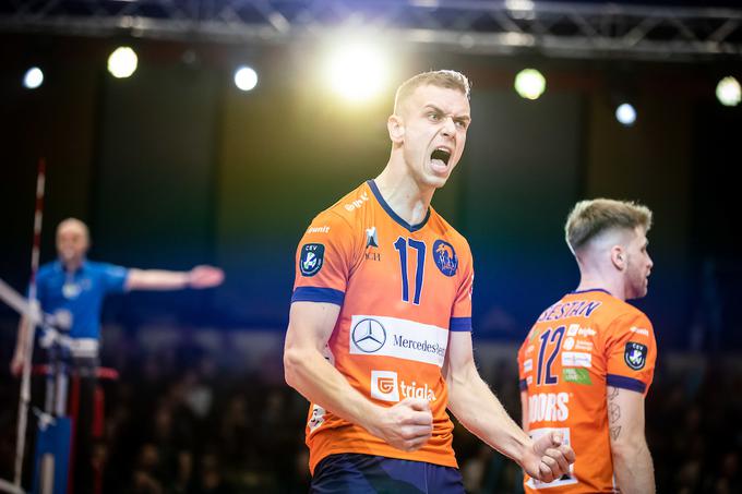 Matic Videčnik trenutno igra za ljubljanski klub ACH Volley. | Foto: Blaž Weindorfer/Sportida