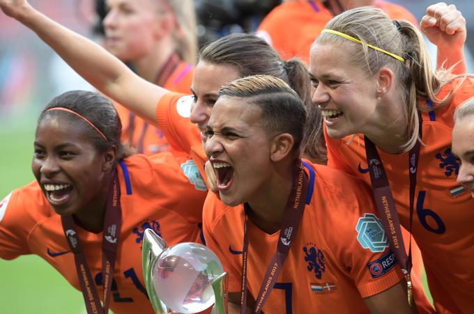 Nizozemke so v finalu evropskega prvenstva leta 2017 premagale Danke. | Foto: Reuters