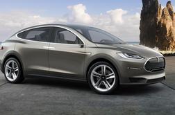 Teslin električni model X na cestah jeseni, v Sloveniji pa prihodnje leto