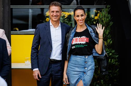 Prvič po poroki se je oglasila Tina Gaber Golob